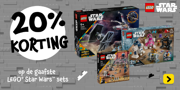 Korting op LEGO Star Wars